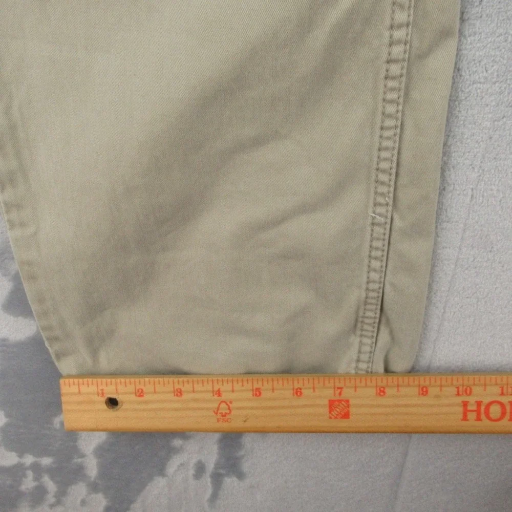 Levis 559 Relaxed Straight Khaki Pants Mens 38x32 Tan Cotton Chino 00559-0369